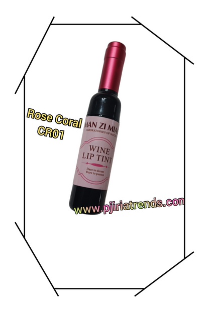 Wine Lip Tint Matte Waterproof