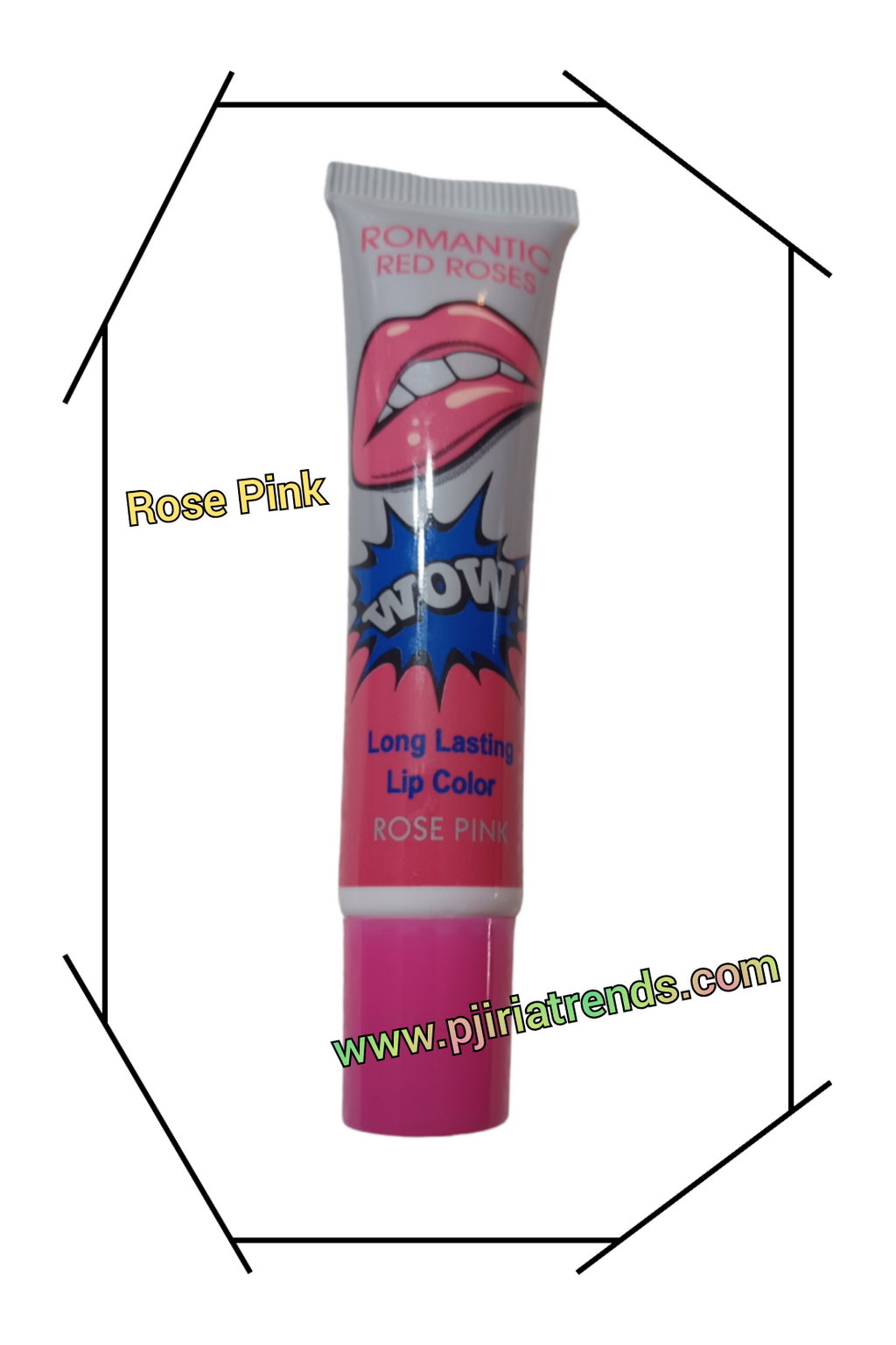 Lápiz labial mate despegable romántico