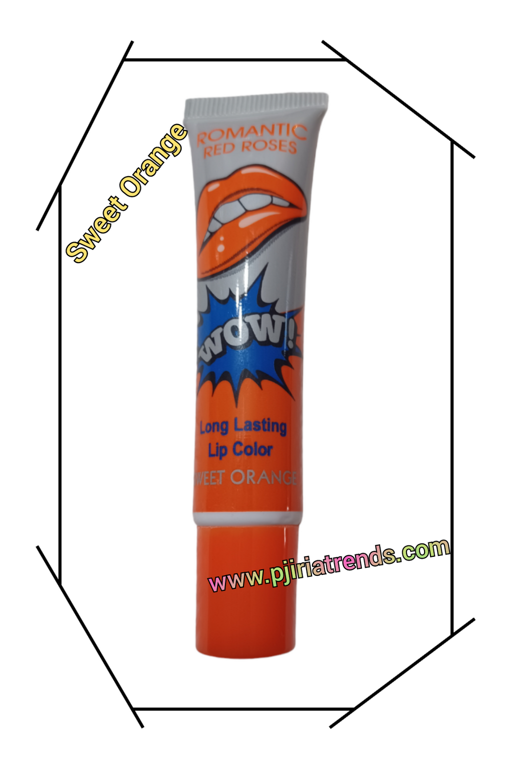 Lápiz labial mate despegable romántico