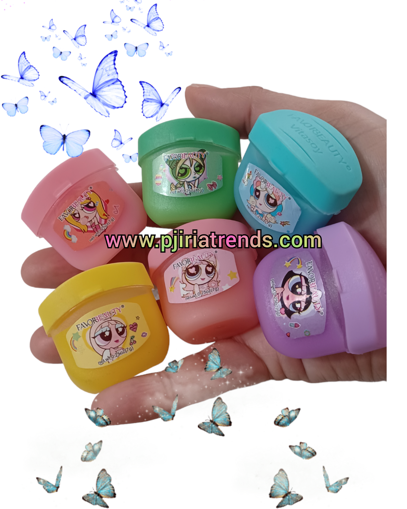 Bálsamo labial/vaselina de las CHICAS SUPERPODEREAS