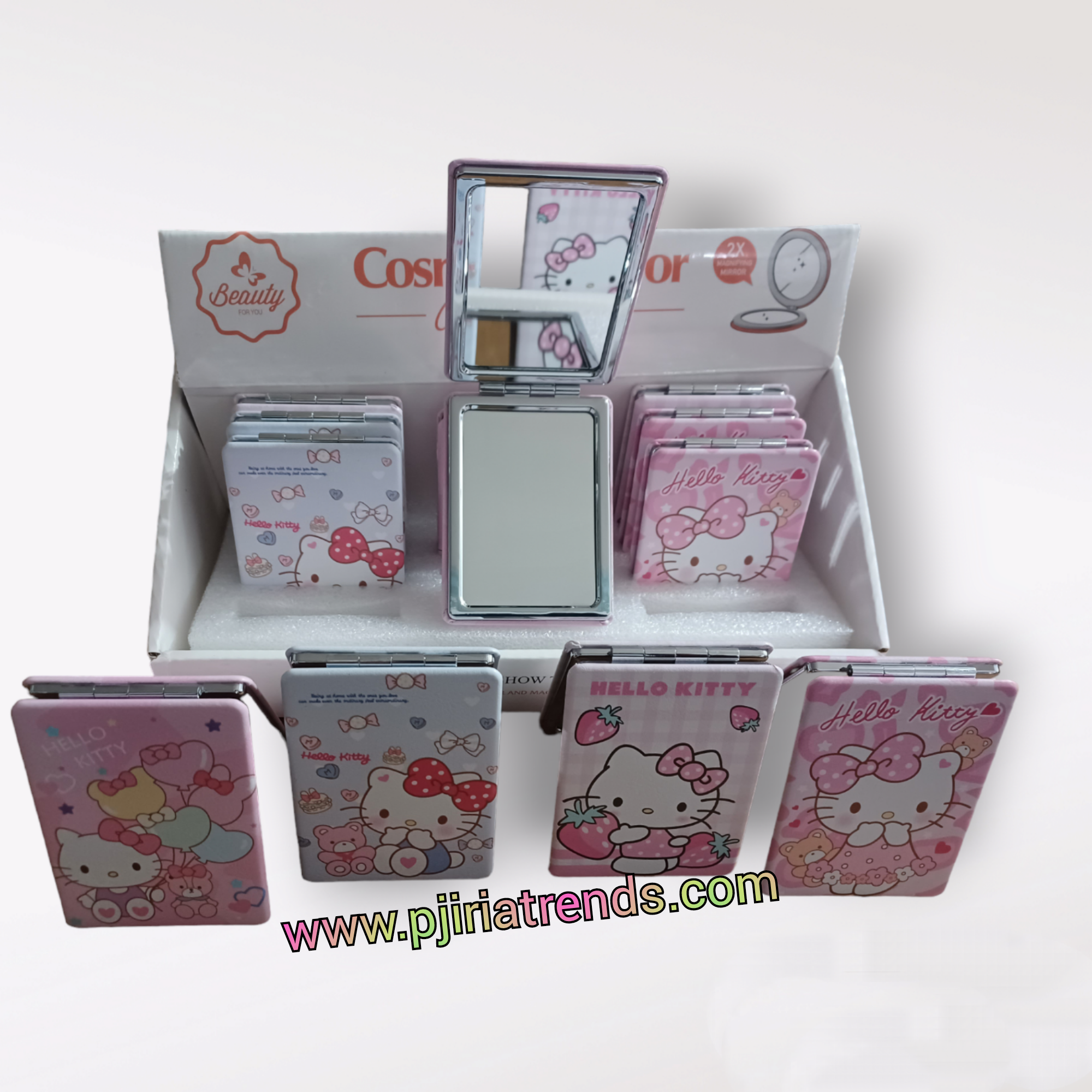 Elegant HK Magnifying Metal Mirror