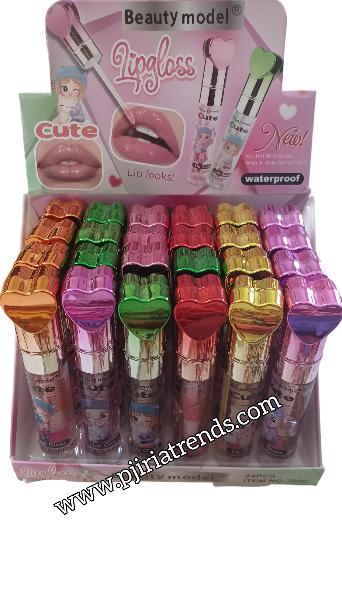 Beauty Model Waterproof Cute ❤️ Magic Lip Gloss
