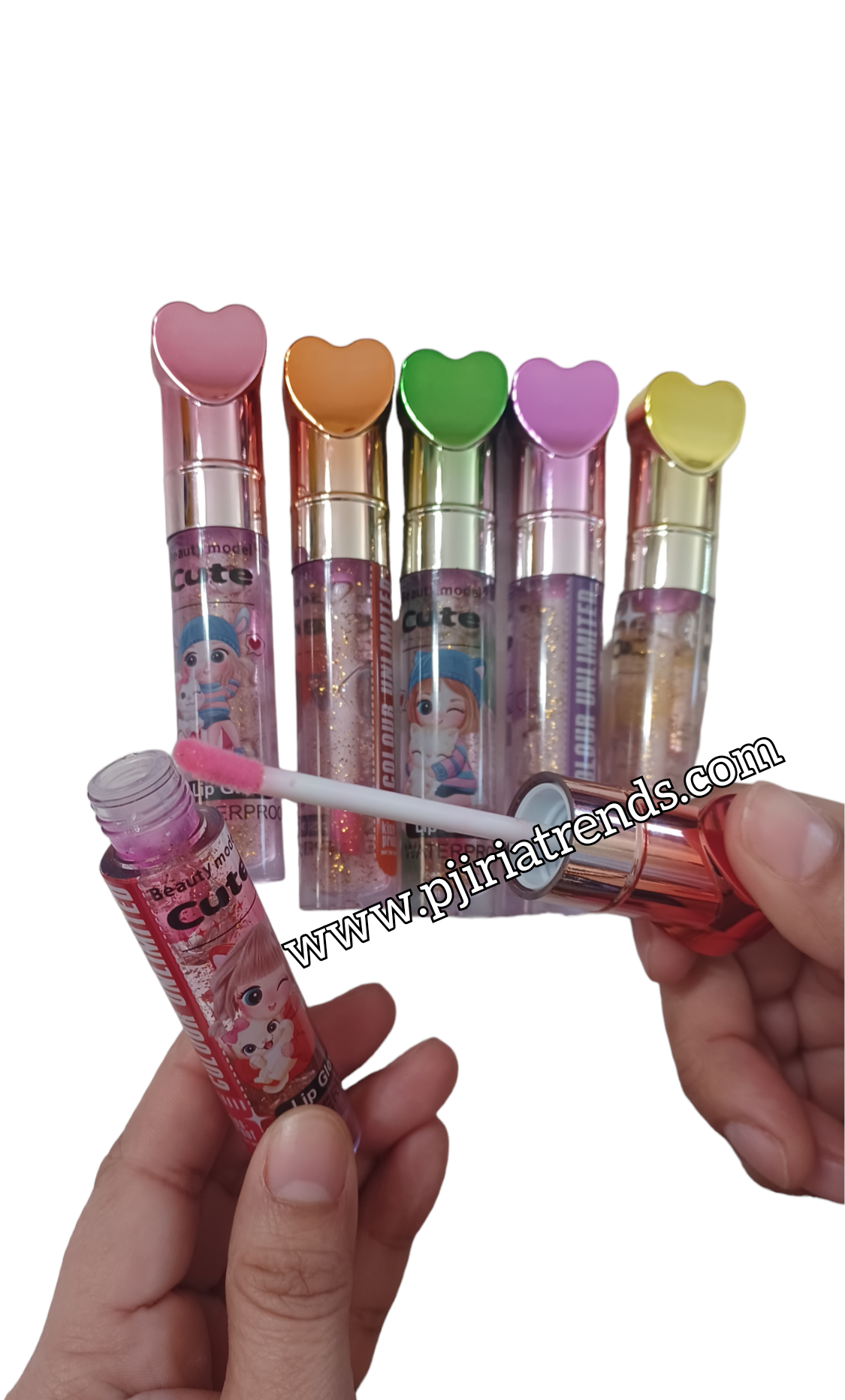 Beauty Model Waterproof Cute ❤️ Magic Lip Gloss