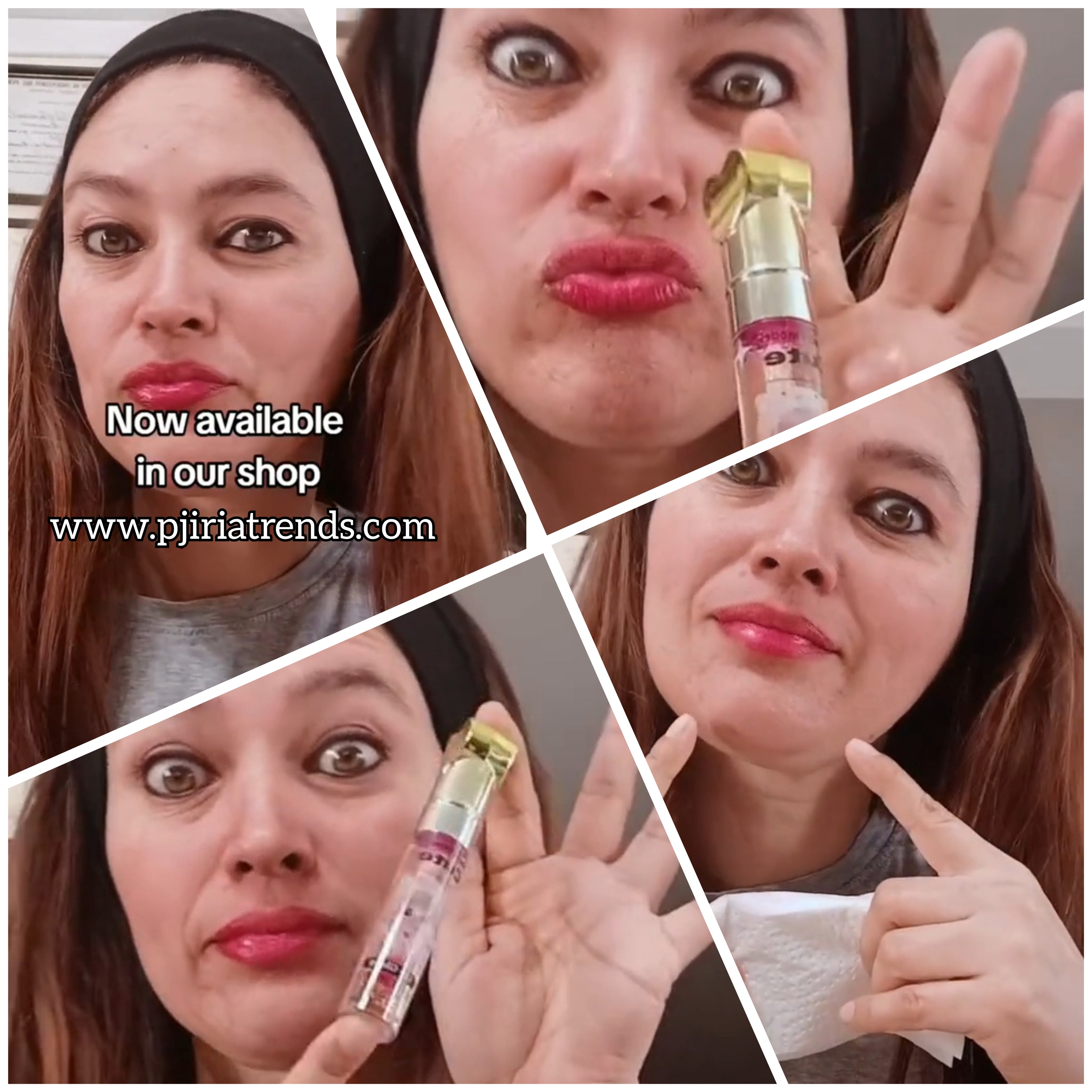Beauty Model Waterproof Cute ❤️ Magic Lip Gloss