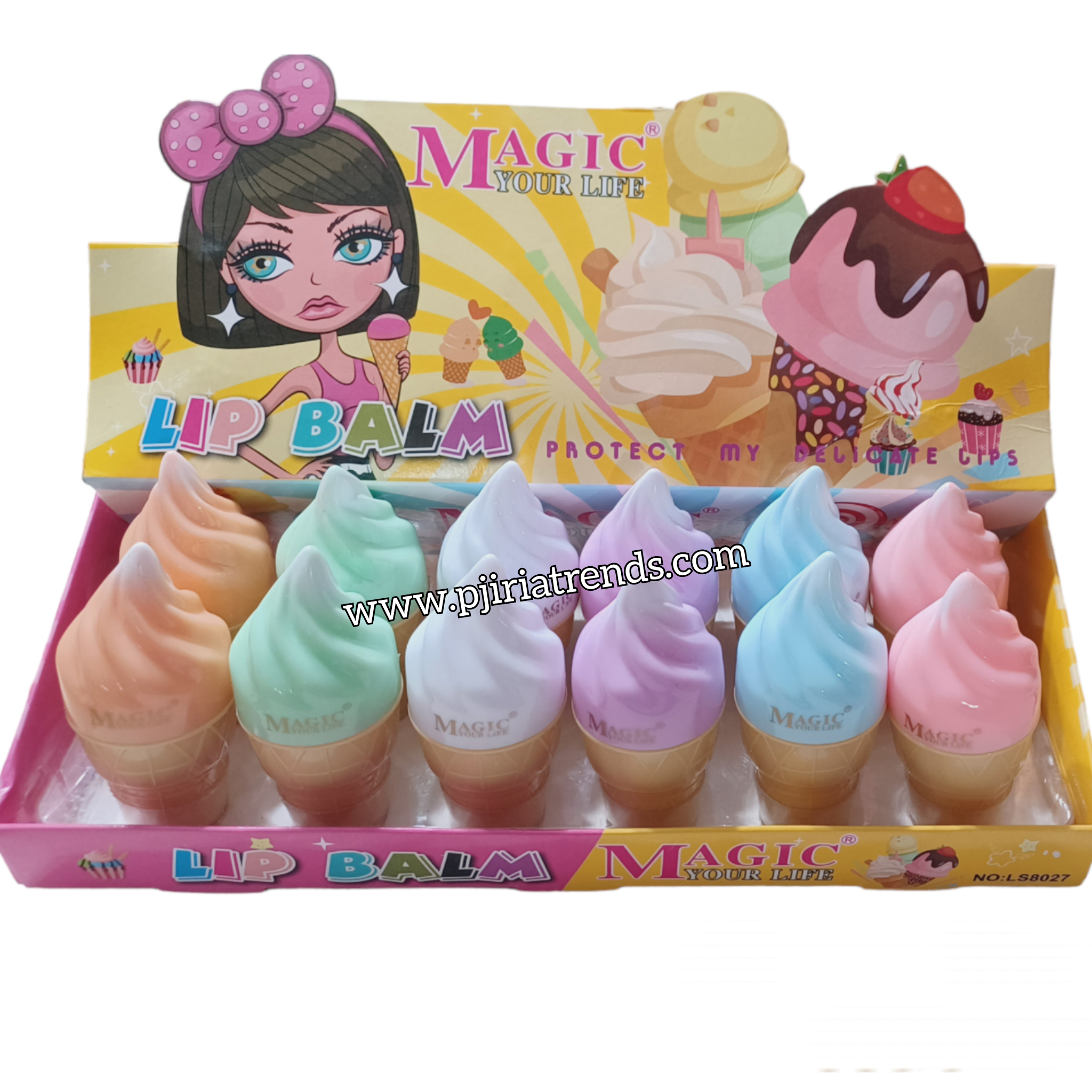 Ice Cream Cone Lip Balm