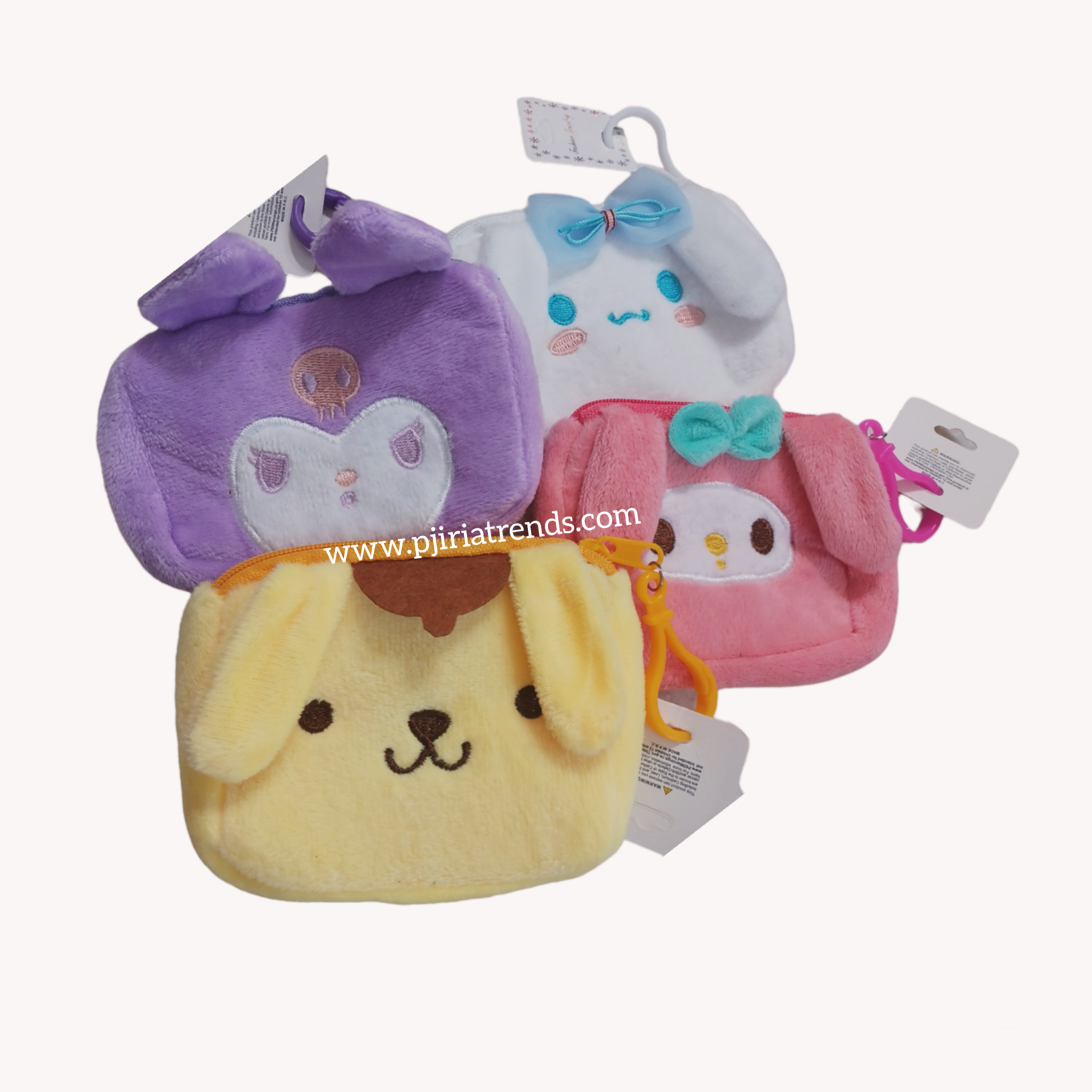 Plushie Hello Kitty Friends Coin Pouch