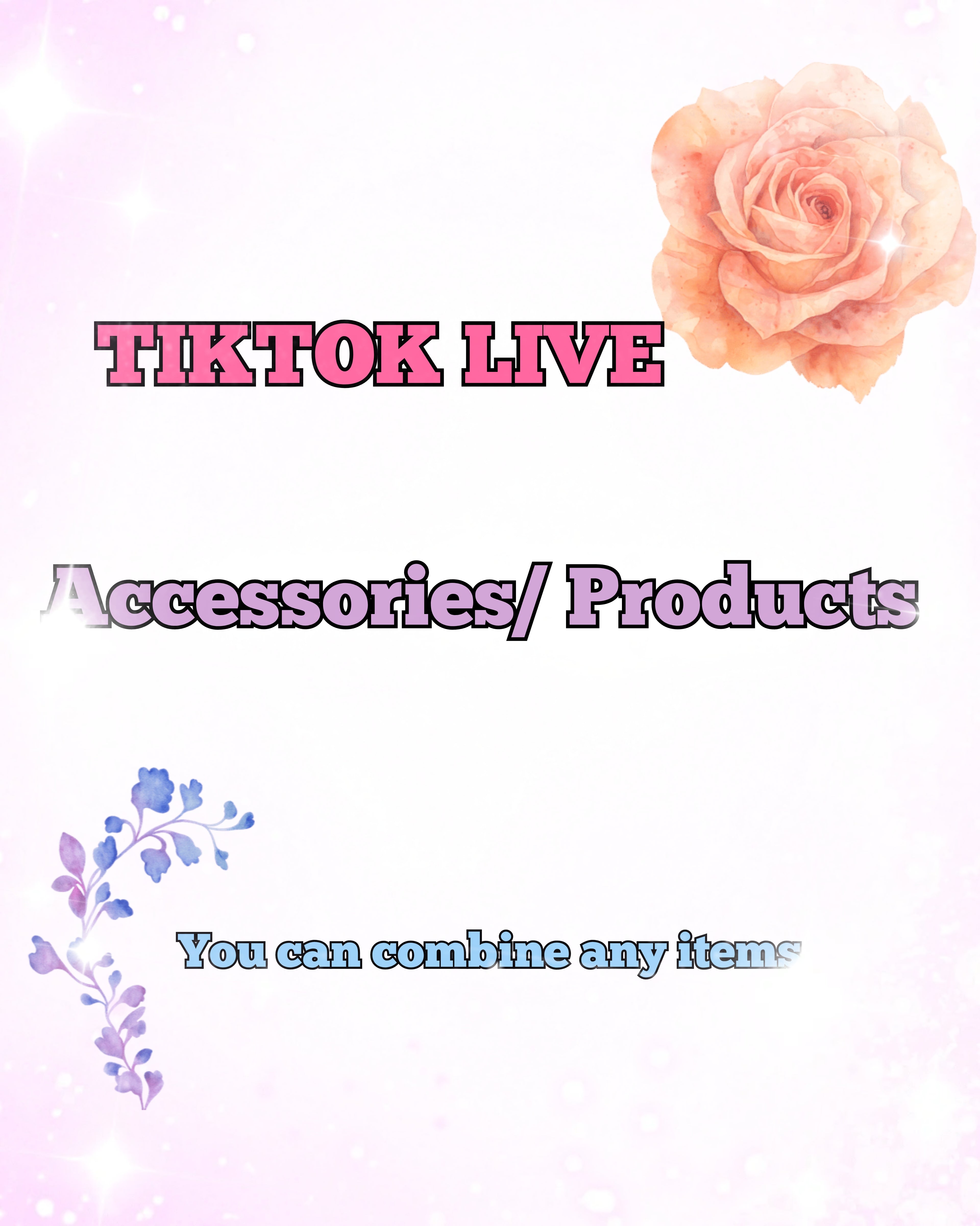 TIKTOK LIVE - Mixed Accessories