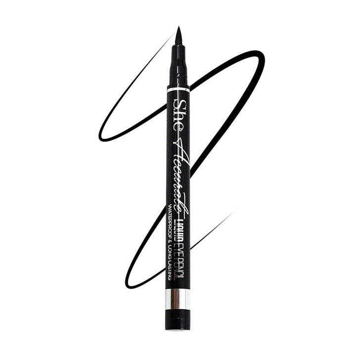 S.H.E Black Waterproof Liquid Eye Pencil Marker