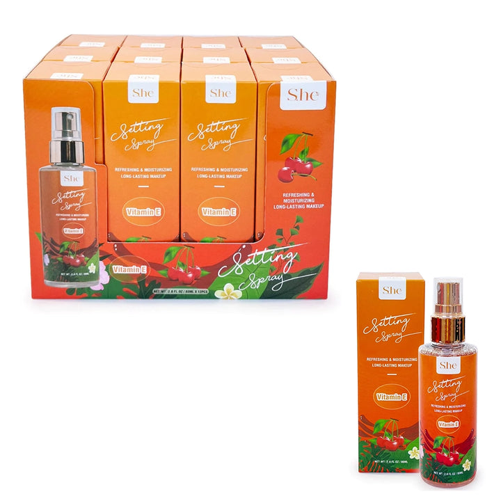 S.he Setting Spray Vitamin E & Collagen