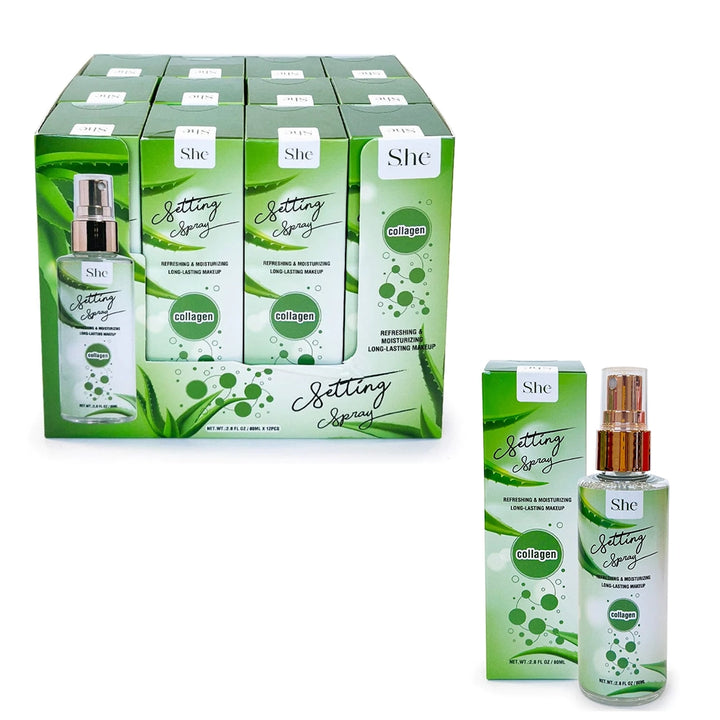 S.he Setting Spray Vitamin E & Collagen