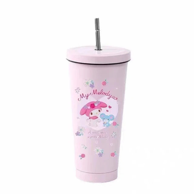750ML Anime Stainless Steel Tumbler Thermo Cup