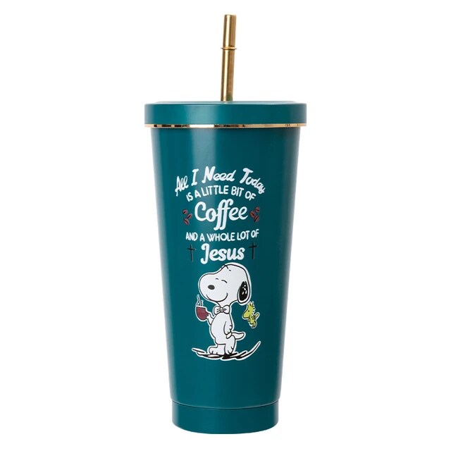 750ML Anime Stainless Steel Tumbler Thermo Cup