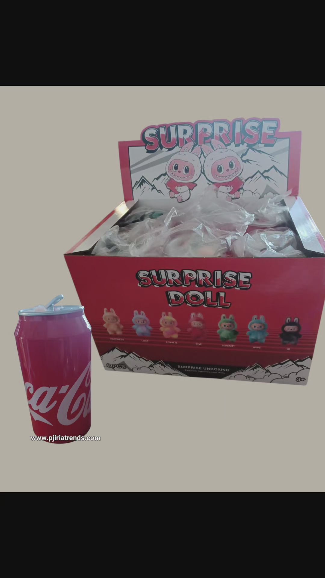 Surprise Blind Musical Pendat Plush Doll.