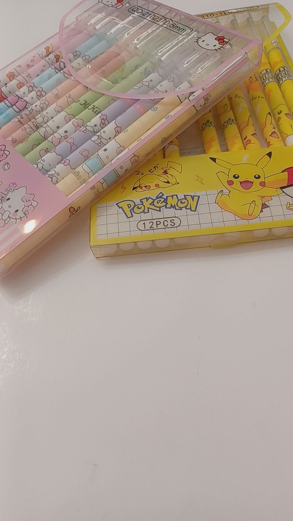 Kawaii Eraser Pen Package of 12pcs