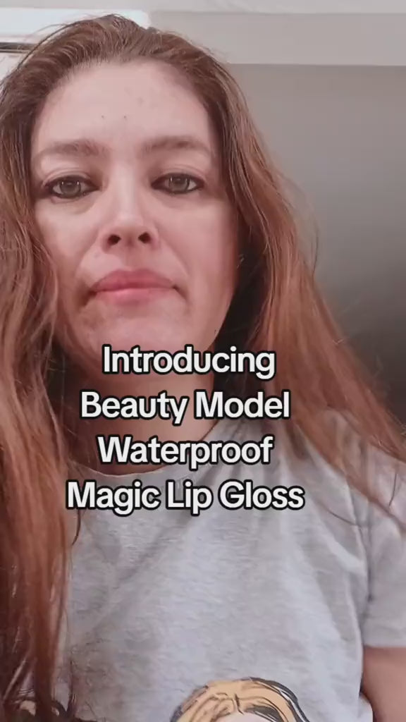 Beauty Model Waterproof Cute ❤️ Magic Lip Gloss