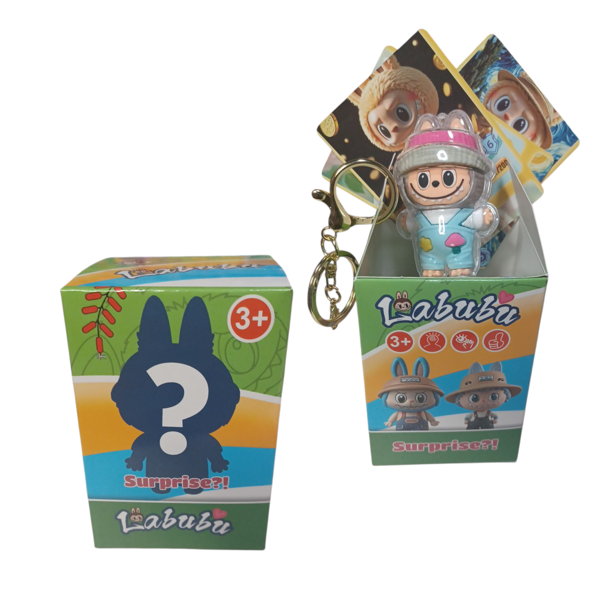 Labubu Surprise Mini Figures Pendat Keychain Blind Box (1pc)