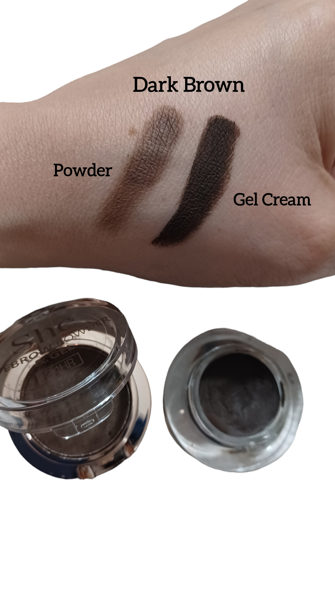 S.he Eyebrow Powder & Gel 24HR