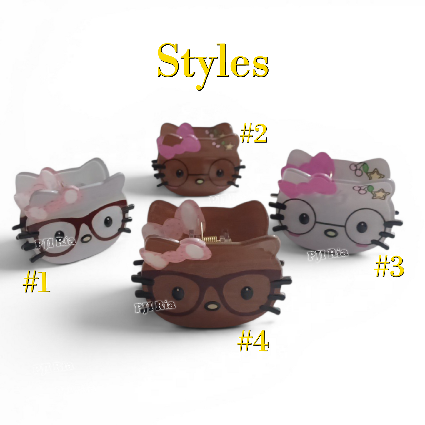 Acrylic Kitty Hair Claws