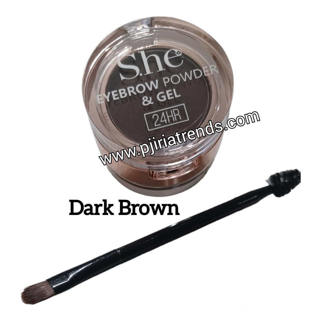 S.he Eyebrow Powder & Gel 24HR