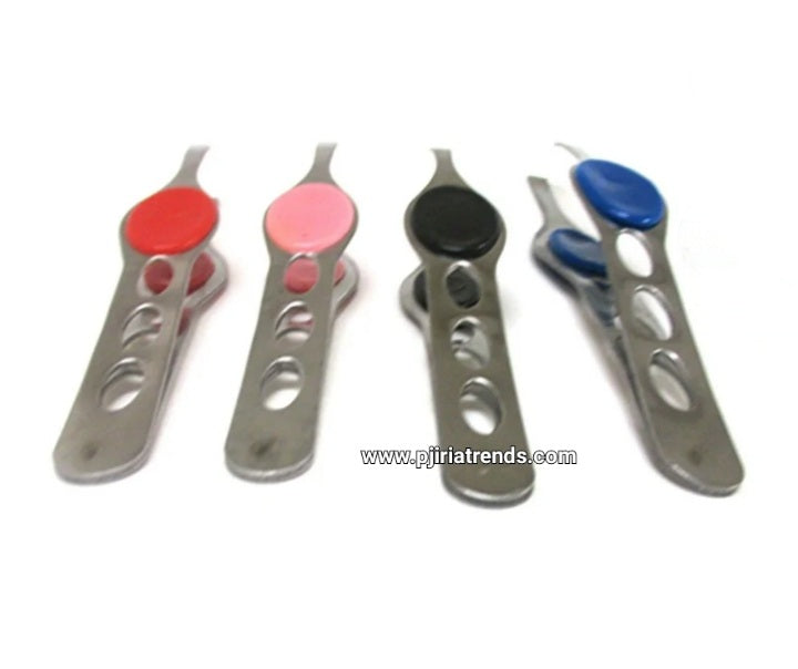 Stainless Steel Eyebrow Precision Tip Tweezer (1pc)