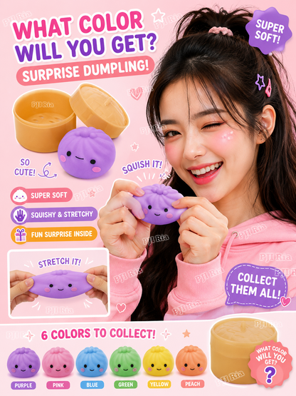 Adorable Small Dumpling Squishy Surprise