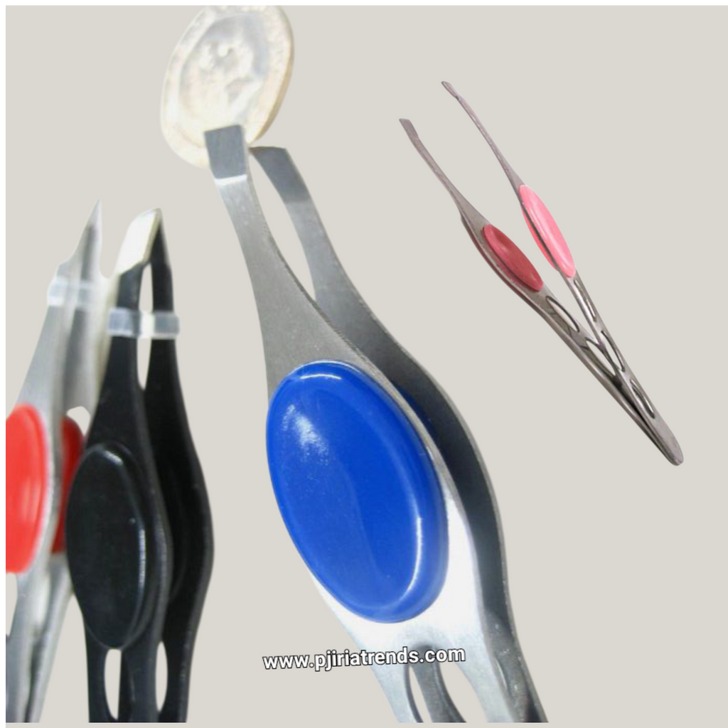 Stainless Steel Eyebrow Precision Tip Tweezer (1pc)