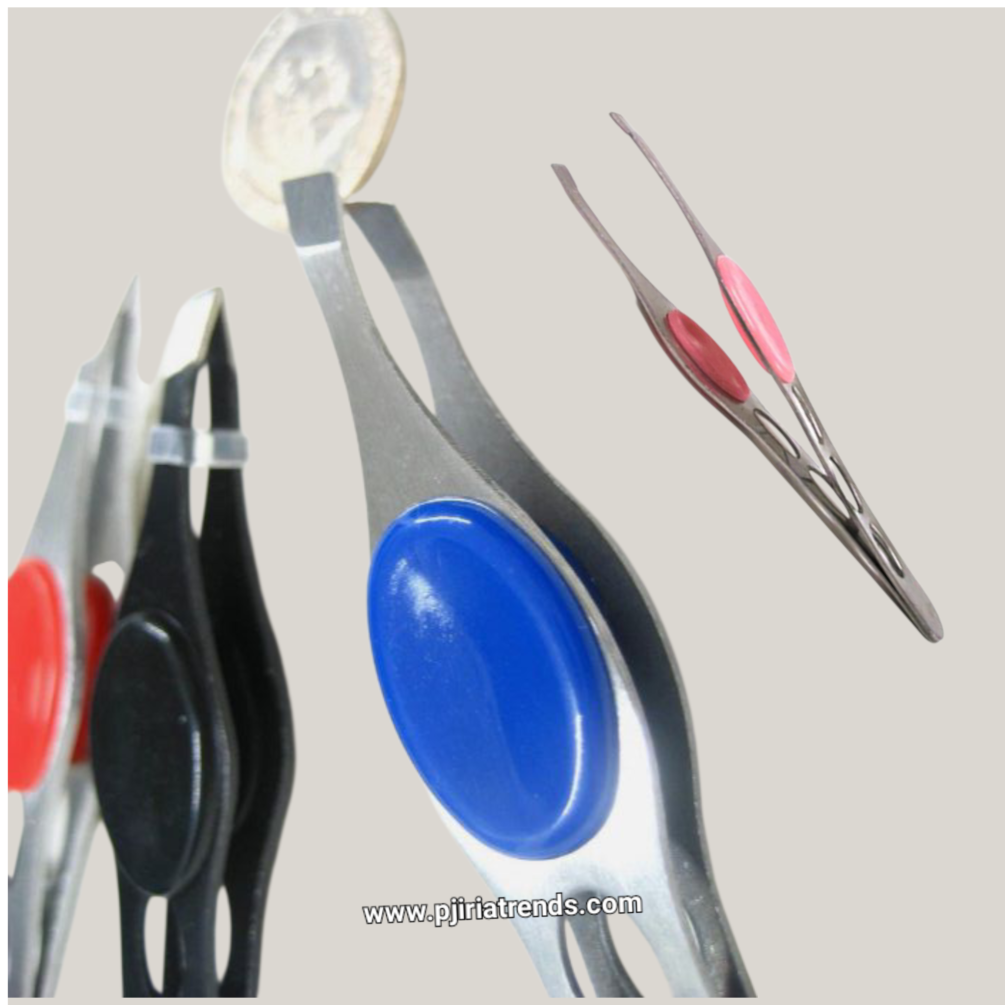 Stainless Steel Eyebrow Precision Tip Tweezer (1pc)