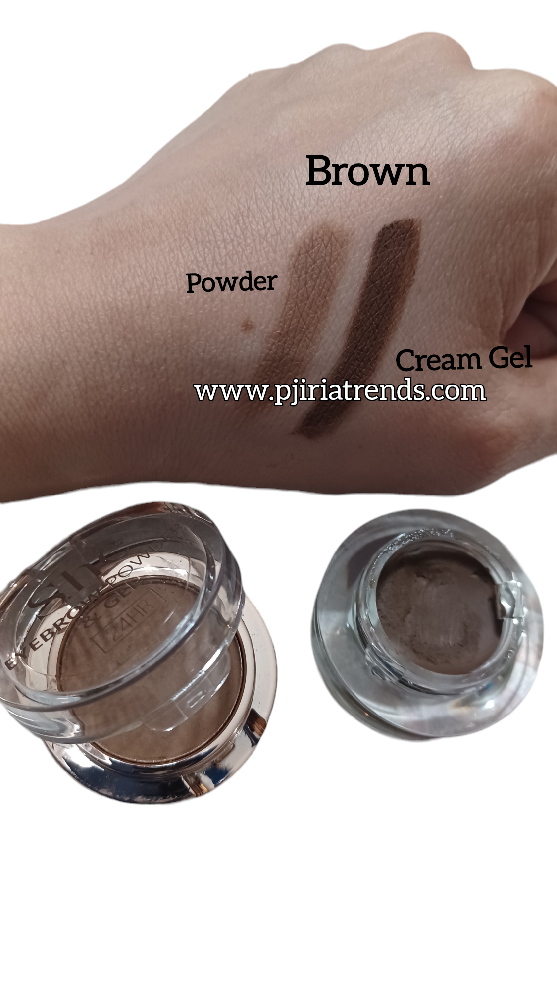 S.he Eyebrow Powder & Gel 24HR