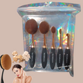 5pcs Velvet Facial Brush Set