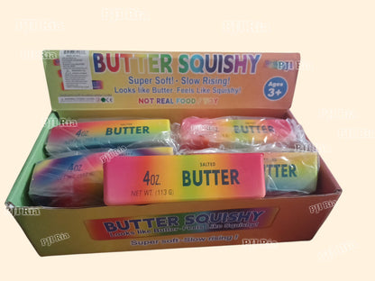 Rainbow Butter Stick Squishy of 4 oz.