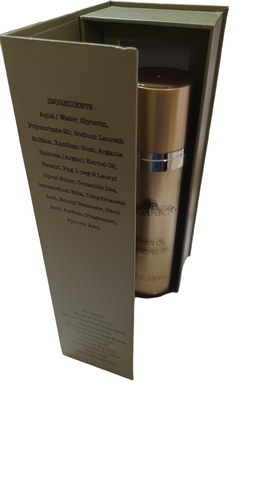 ARGANICA Argan Oil Cleansing Gel Facial Wash