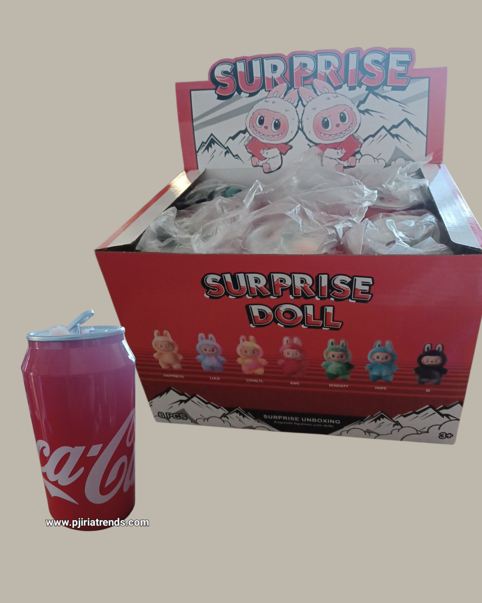 Surprise Blind Musical Pendat Plush Doll.