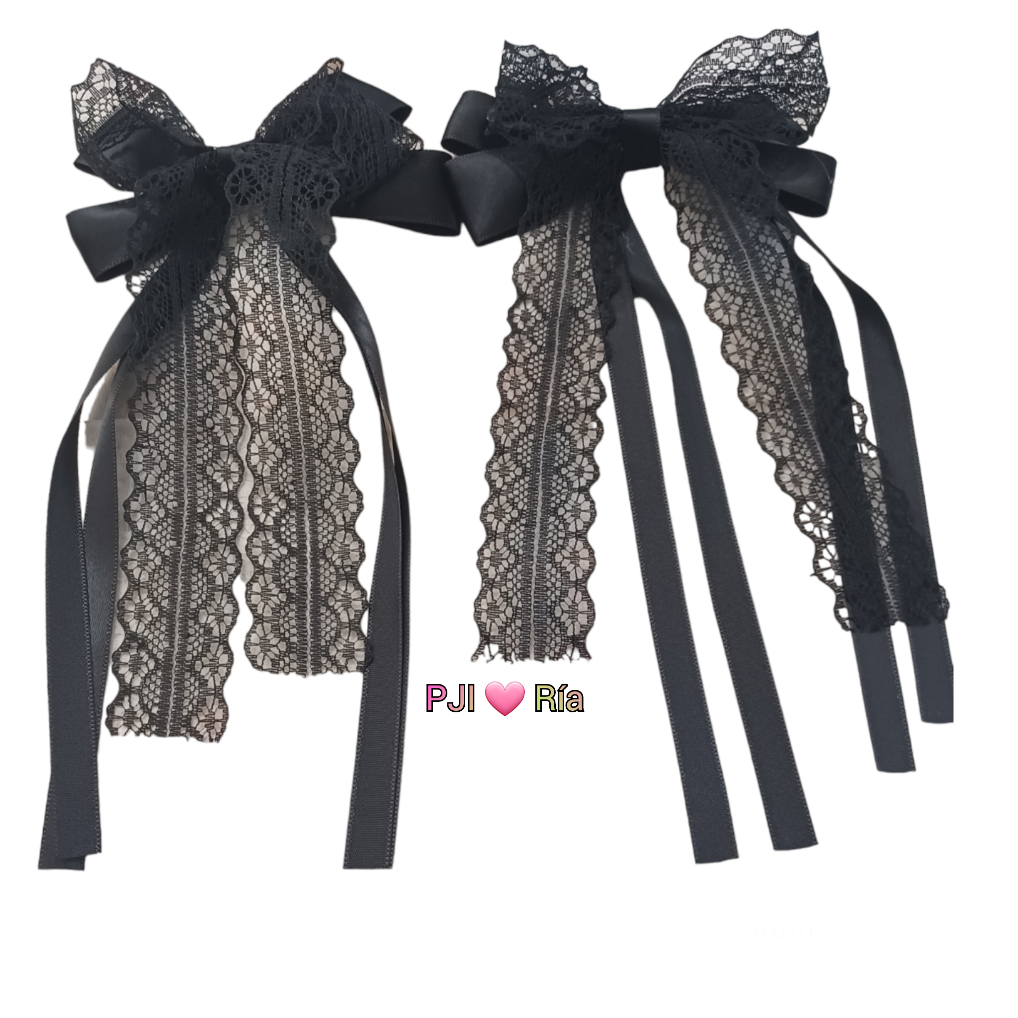 PJI Ría Fashion Lace Bows Pair
