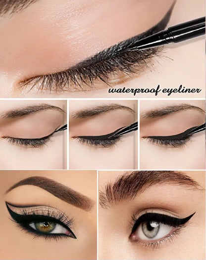 S.he Black Waterproof Liquid Eye Pencil Marker
