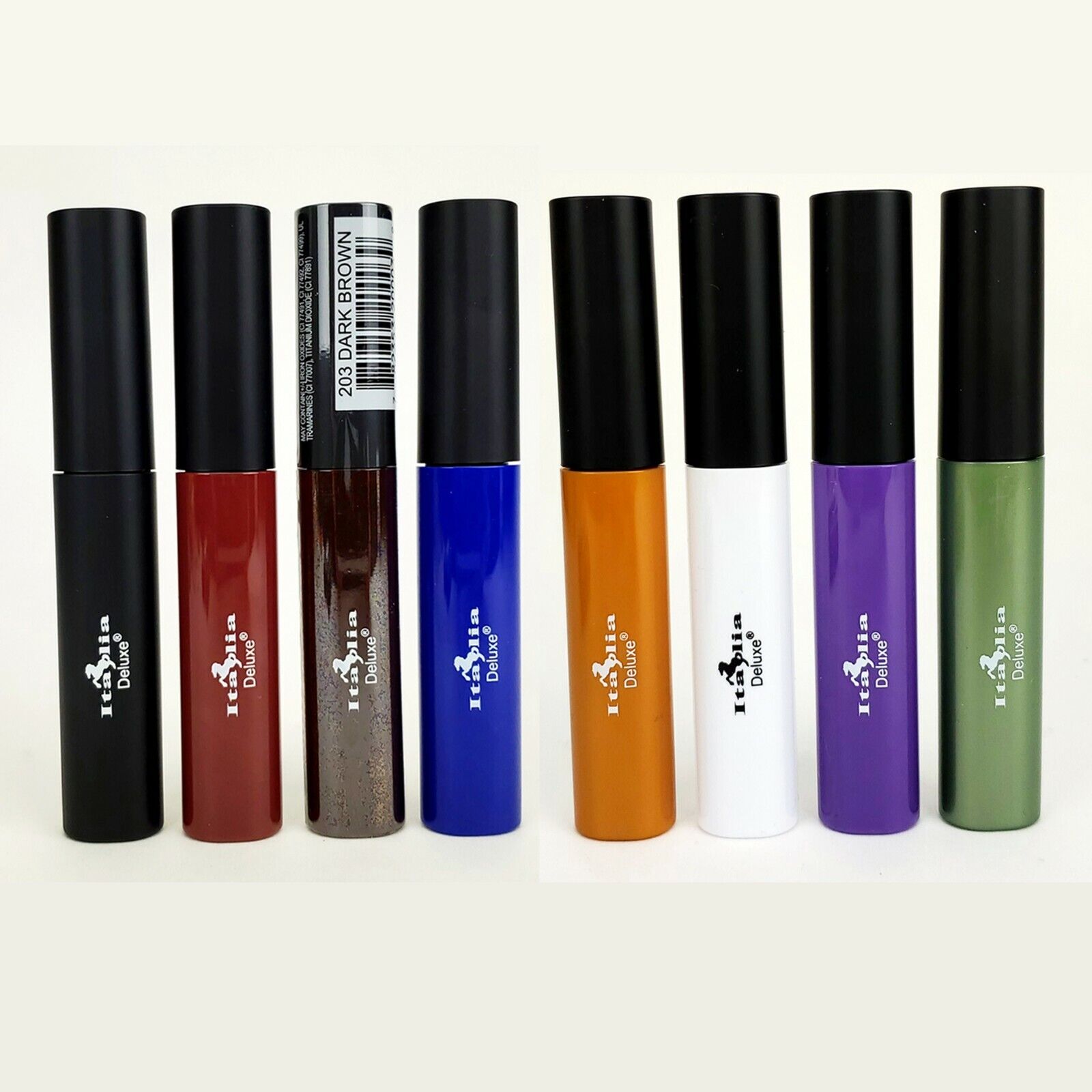 Italia Deluxe Eyeliner Liquid Matte, Waterproof & Vitamin E
