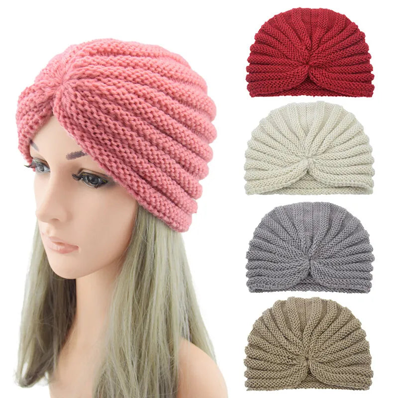 Knitted Cozy Warm Headwrap Turban