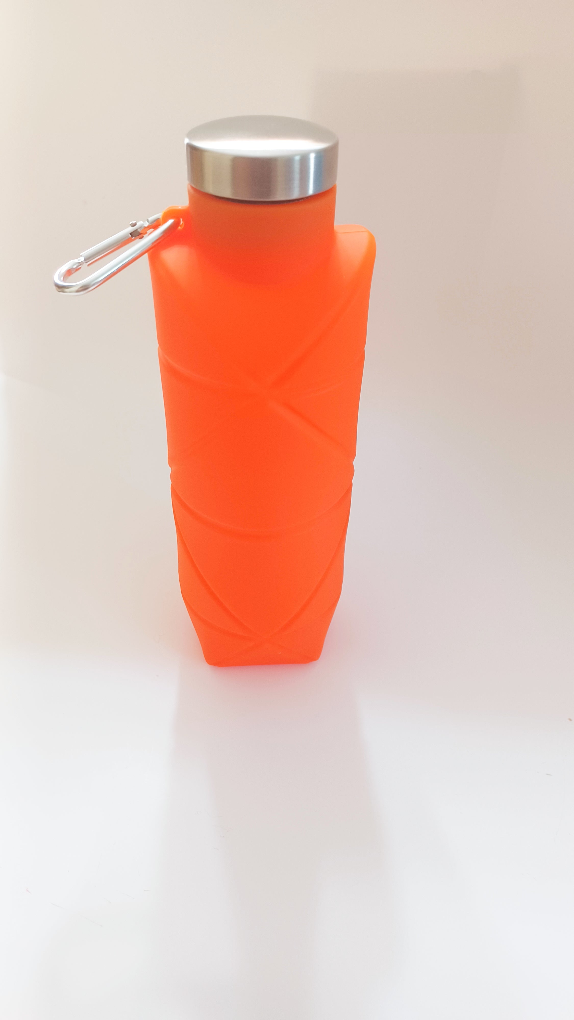Botella plegable deportiva de silicona