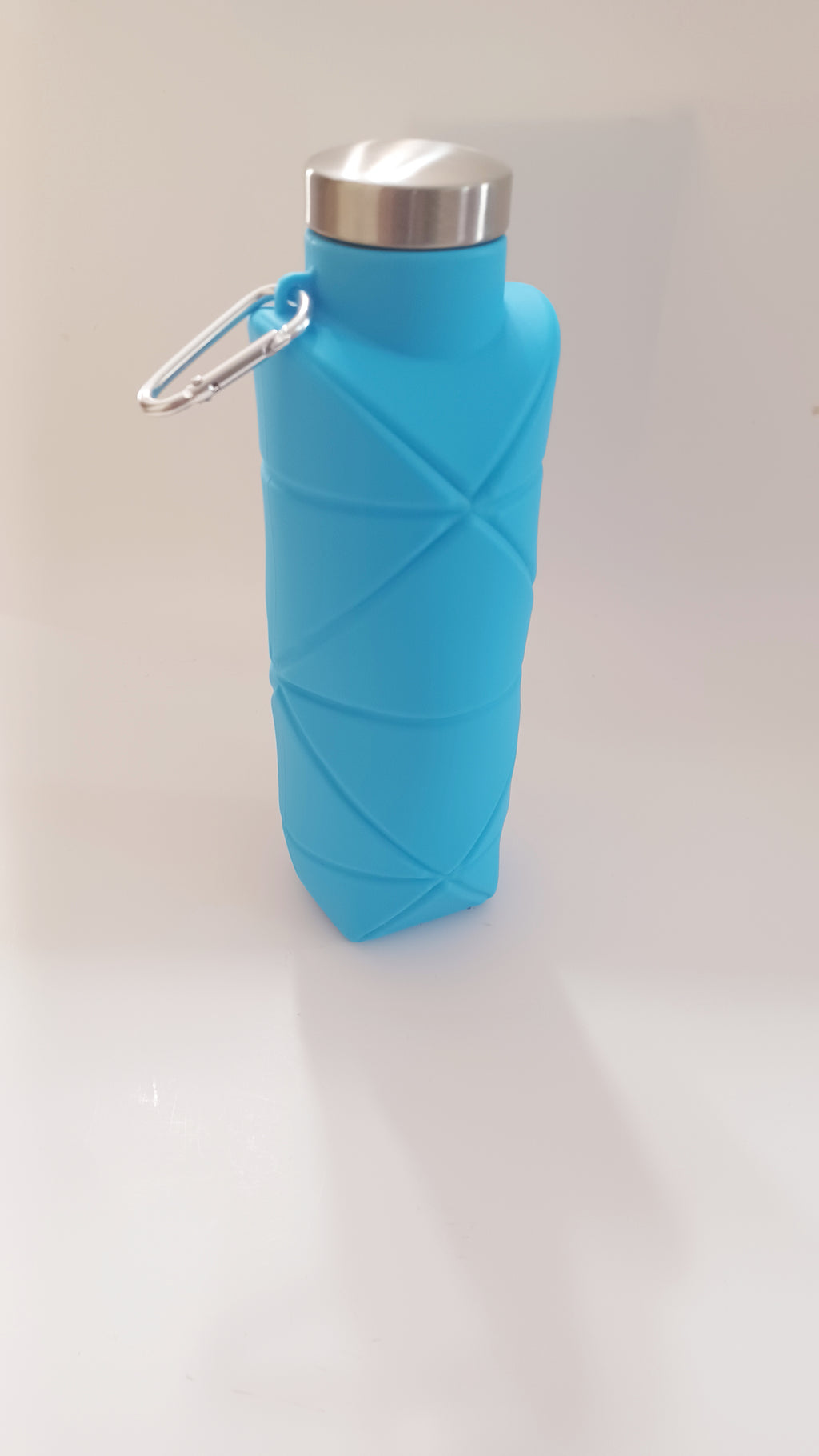 Botella plegable deportiva de silicona