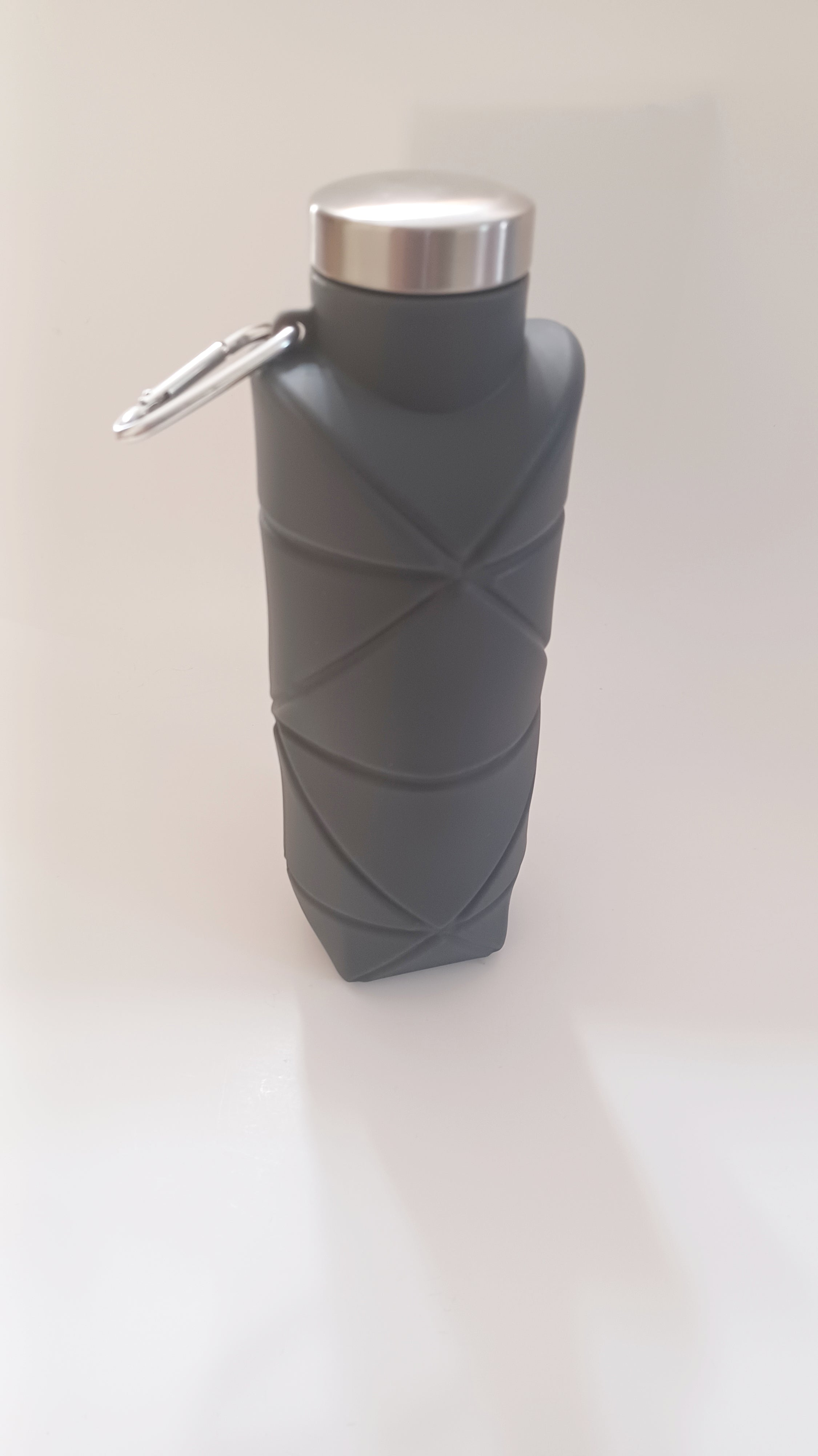 Botella plegable deportiva de silicona